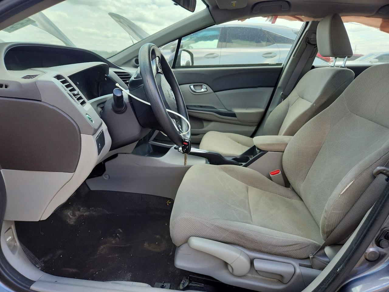 2012 Honda Civic Ex Gray vin: 19XFB2F89CE038285