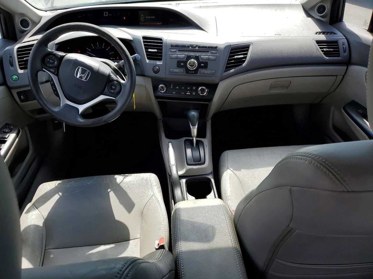 2012 Honda Civic Ex Gray vin: 19XFB2F89CE048962