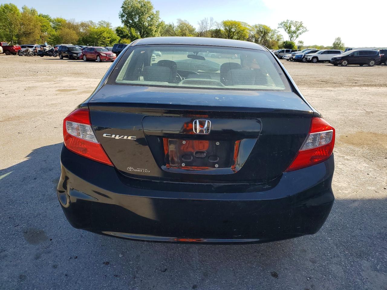 2012 Honda Civic Ex Black vin: 19XFB2F89CE050050