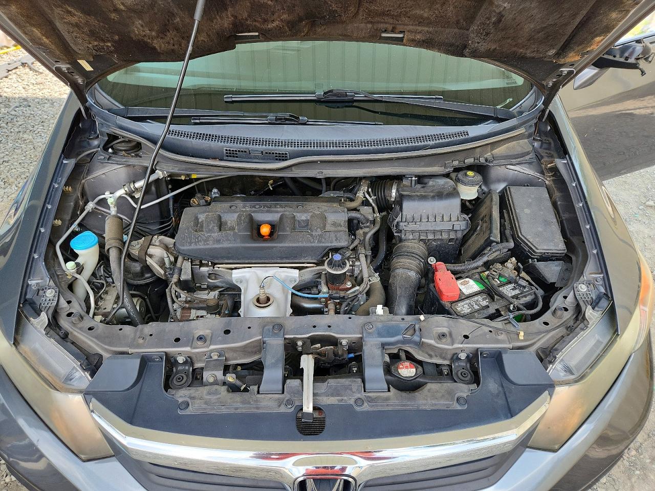 2012 Honda Civic Ex Charcoal vin: 19XFB2F89CE067396