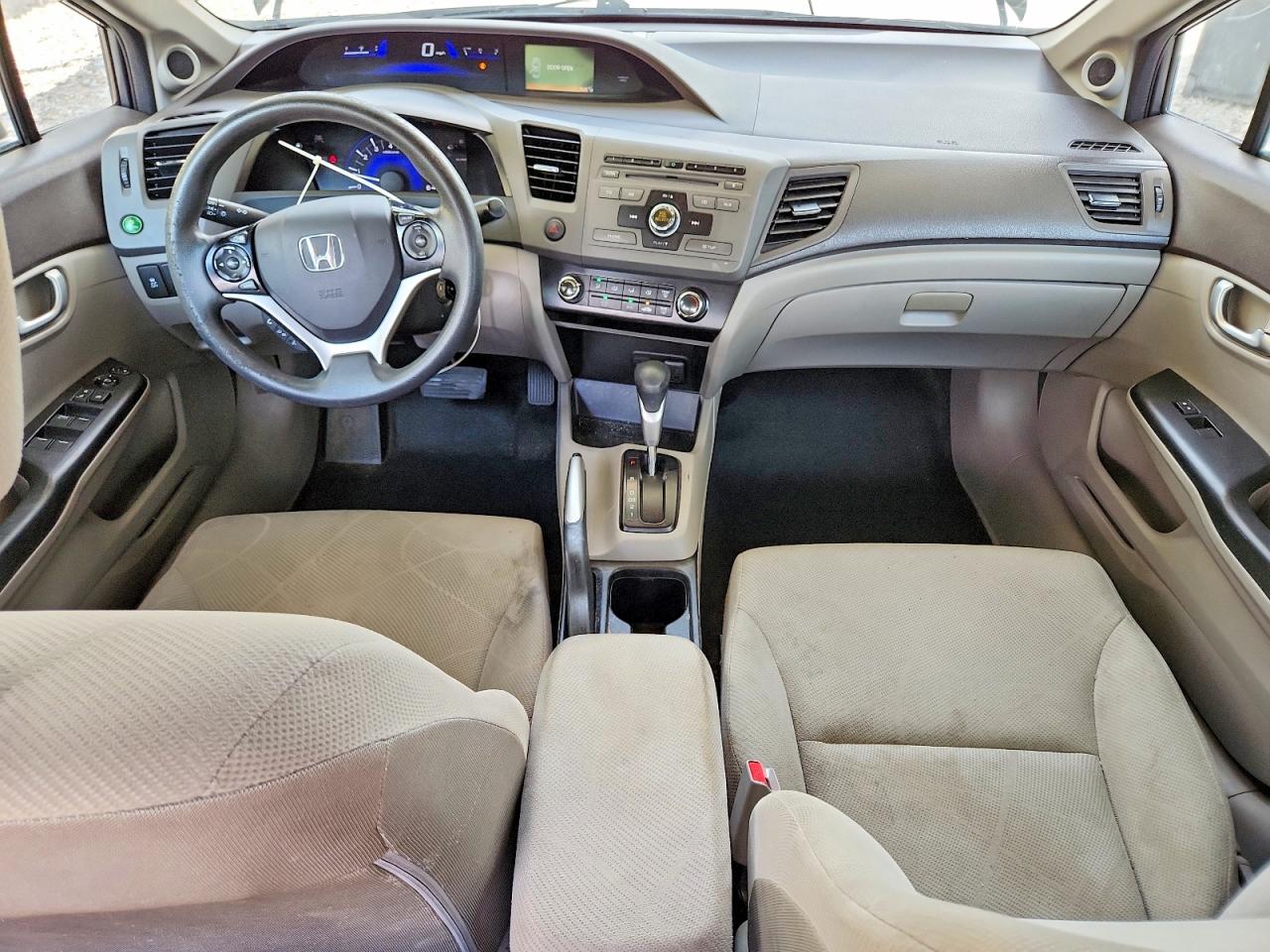 2012 Honda Civic Ex Charcoal vin: 19XFB2F89CE067396