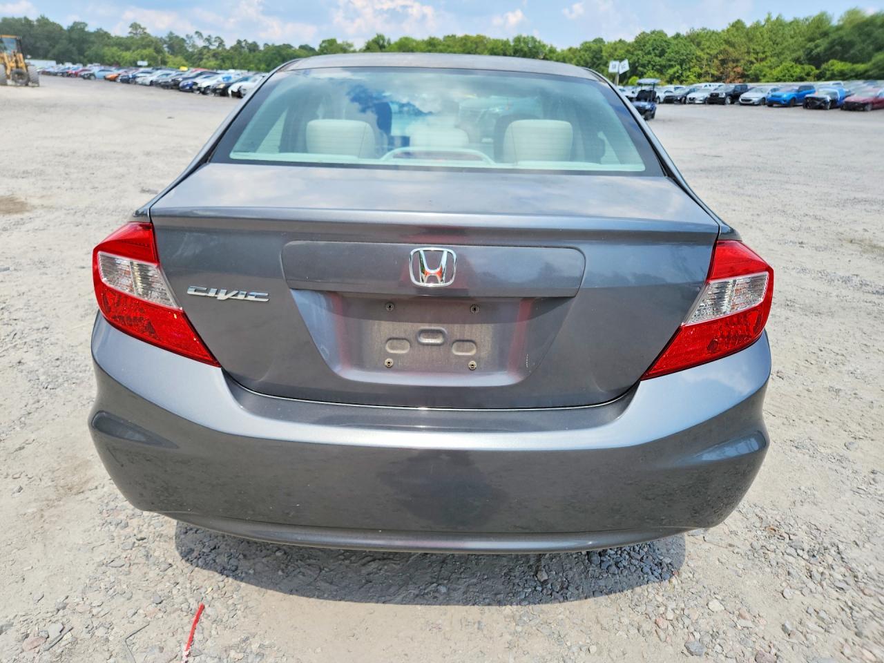 2012 Honda Civic Ex Charcoal vin: 19XFB2F89CE067396