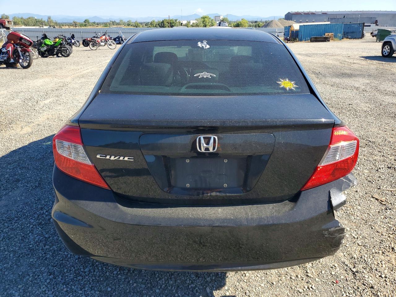 2012 Honda Civic Ex Black vin: 19XFB2F89CE306591