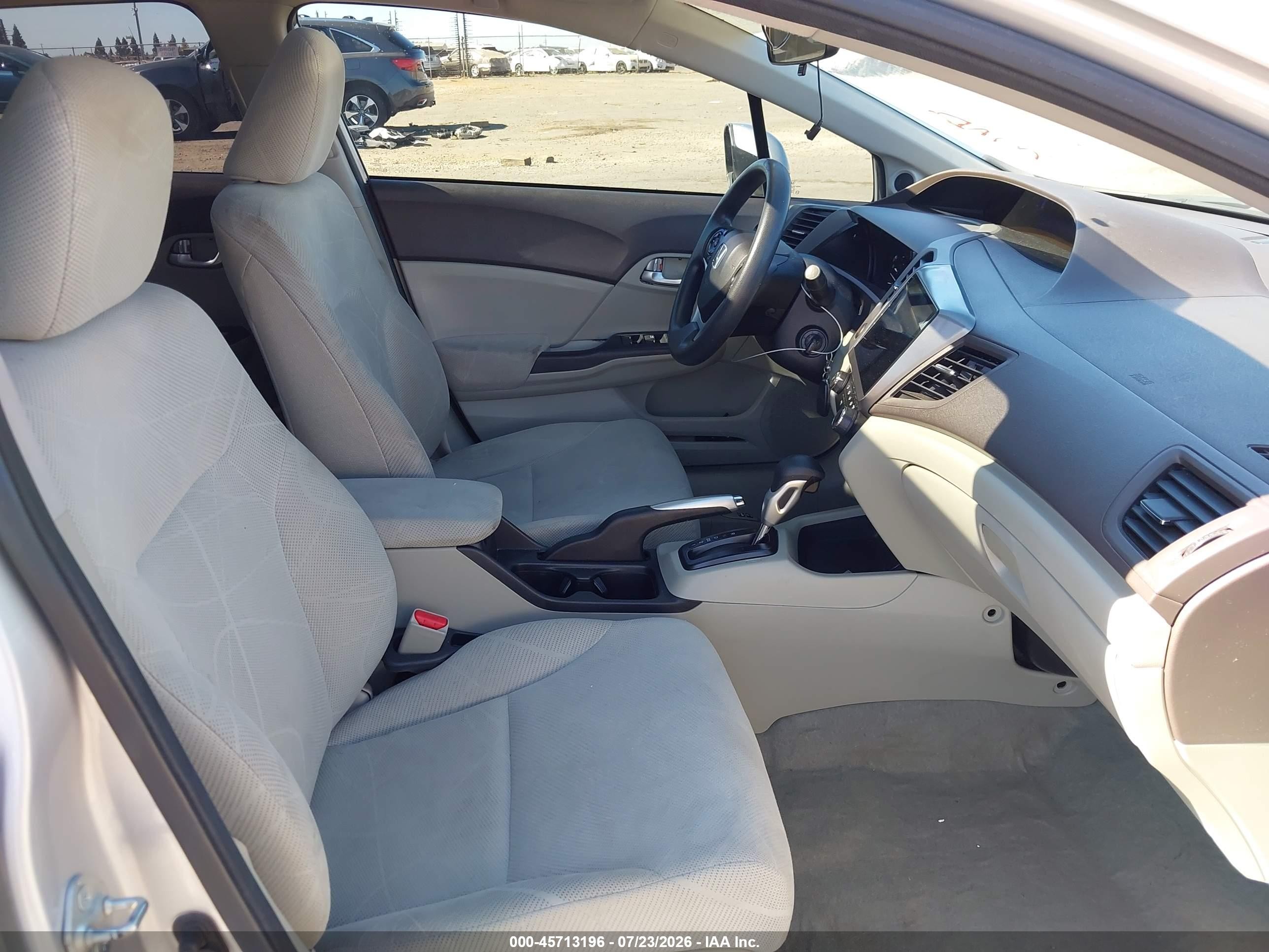 2012 Honda Civic Ex Silver vin: 19XFB2F89CE312813