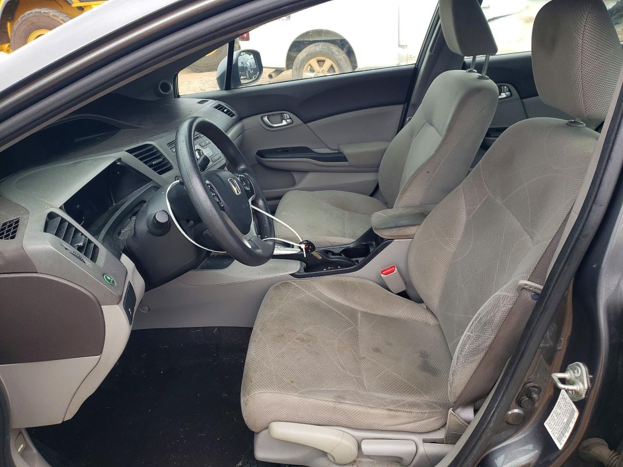 2012 Honda Civic Ex Gray vin: 19XFB2F89CE312925