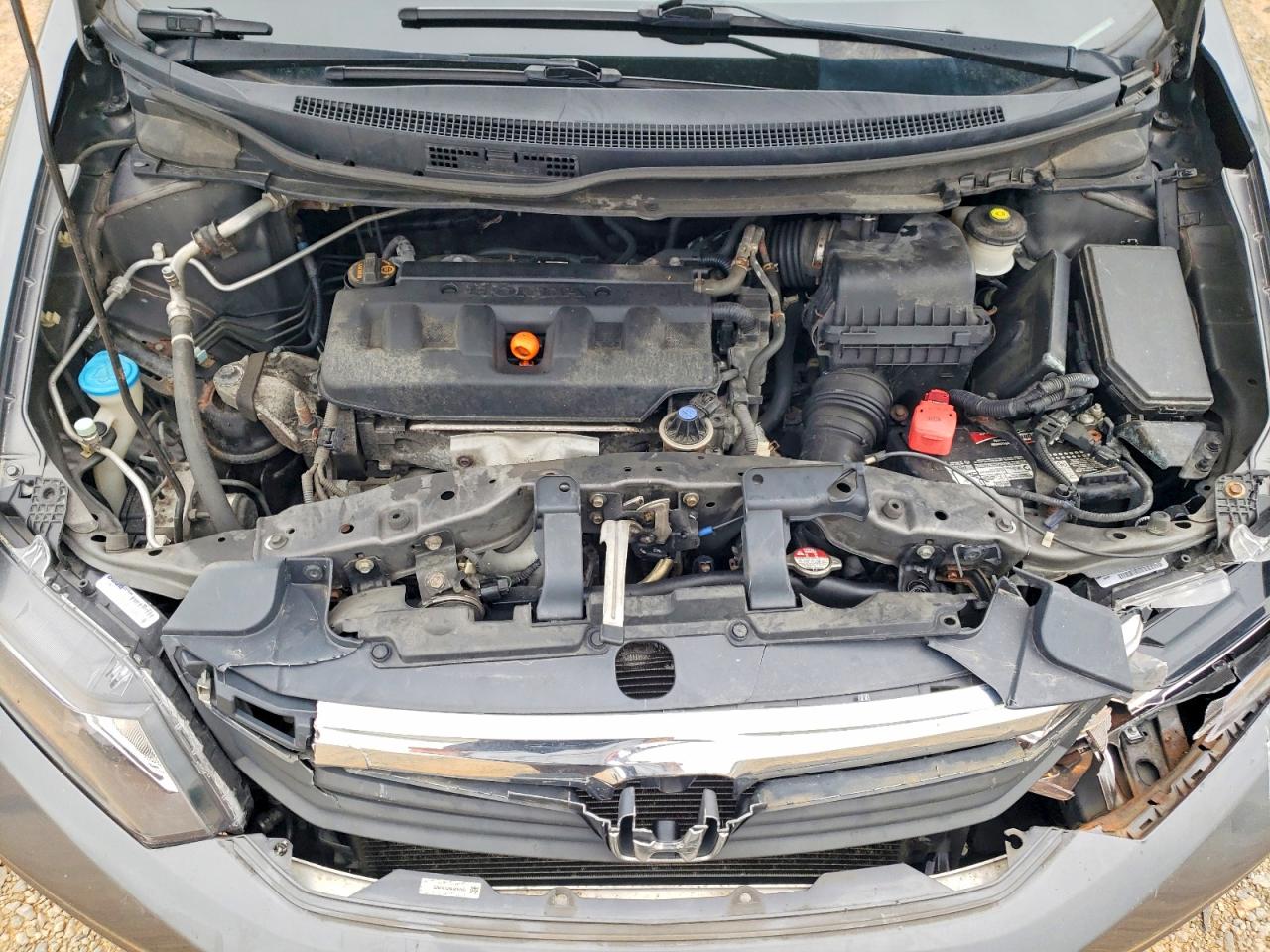 2012 Honda Civic Ex Gray vin: 19XFB2F89CE312925