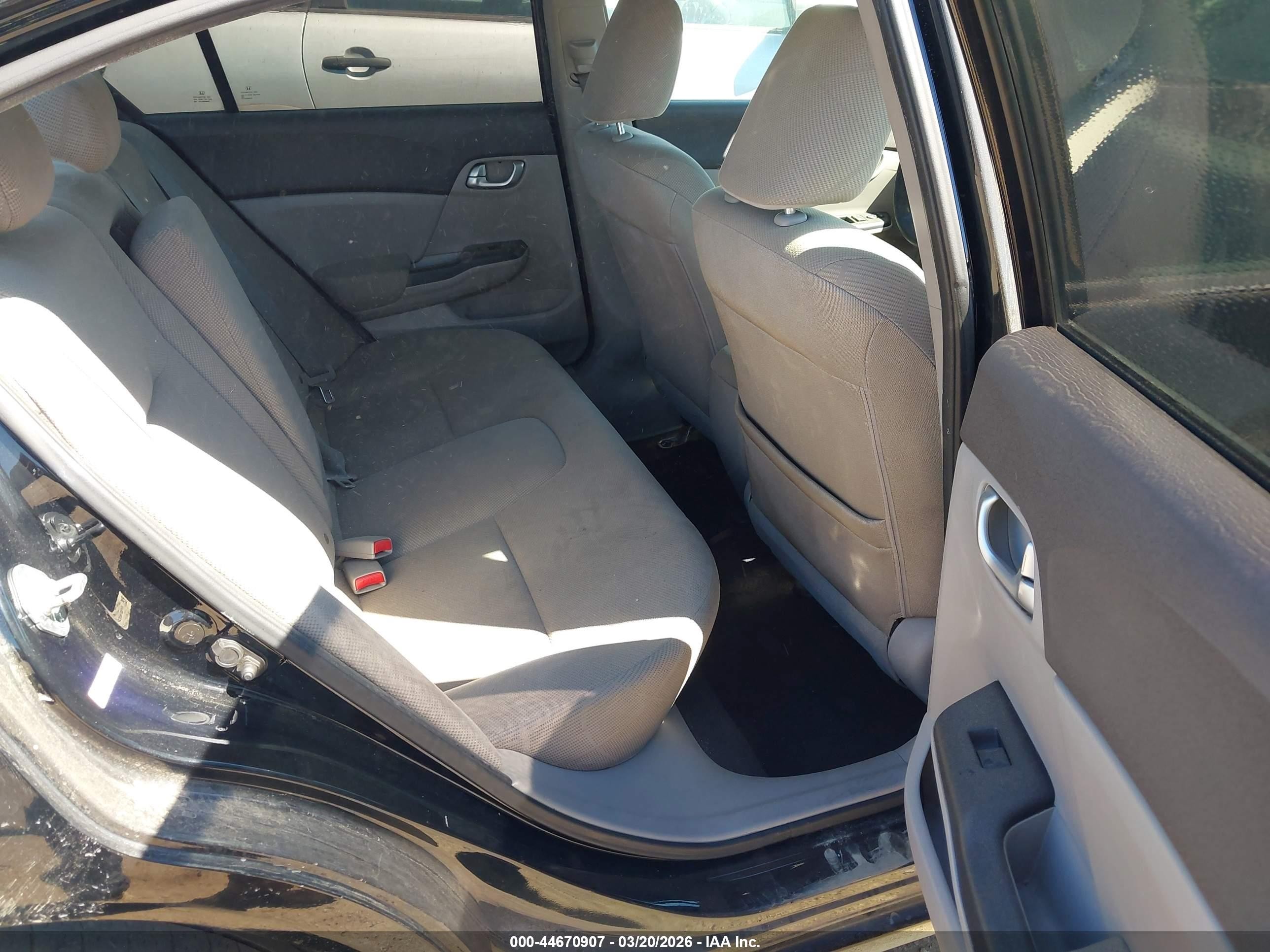 2012 Honda Civic Ex Black vin: 19XFB2F89CE332771