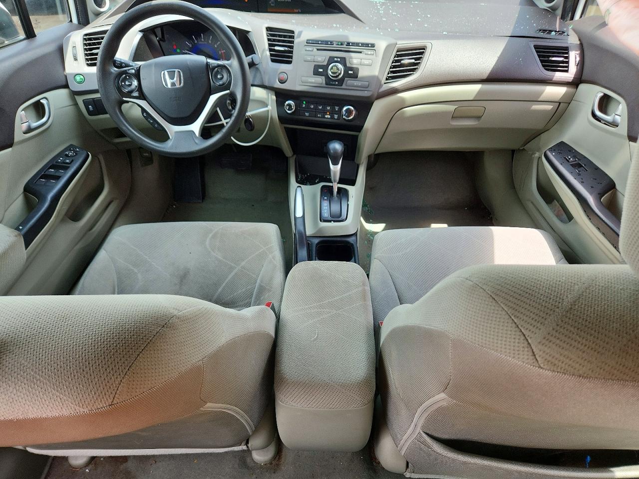 2012 Honda Civic Ex Белый vin: 19XFB2F89CE359016