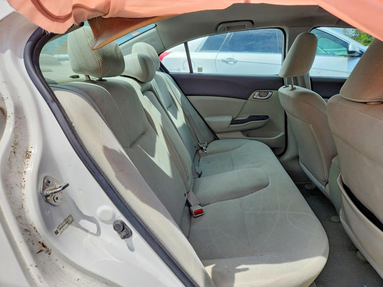 2012 Honda Civic Ex Белый vin: 19XFB2F89CE359016
