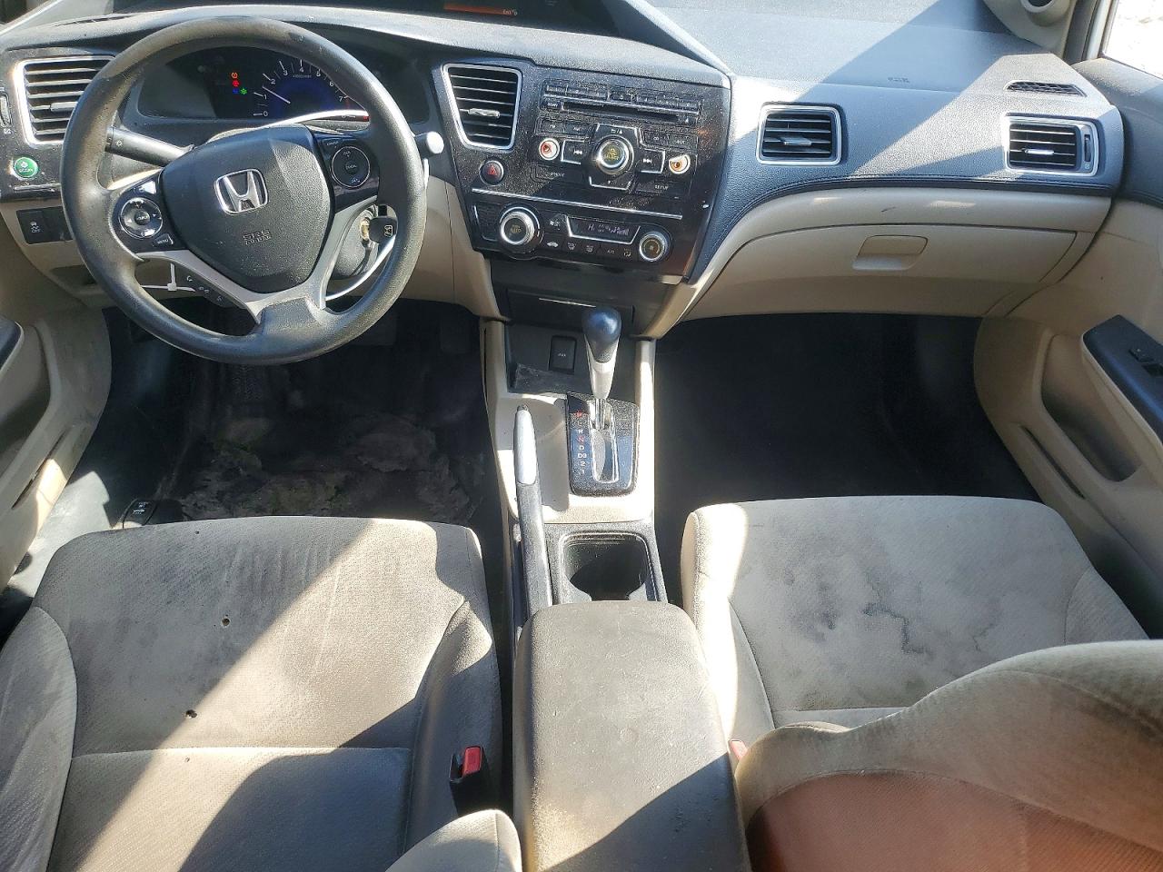 2013 Honda Civic Ex White vin: 19XFB2F89DE024209