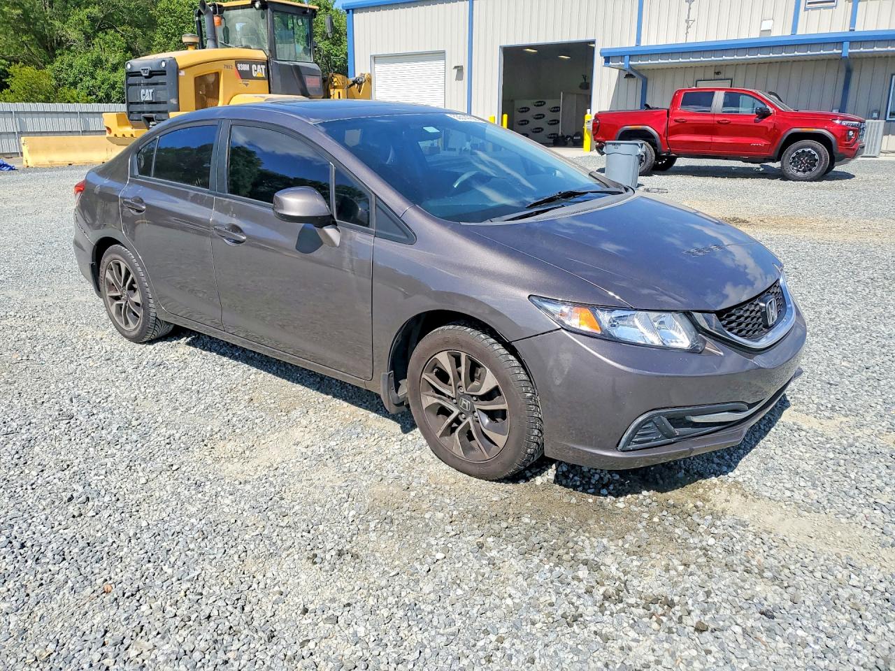 2013 Honda Civic Ex Silver vin: 19XFB2F89DE031516