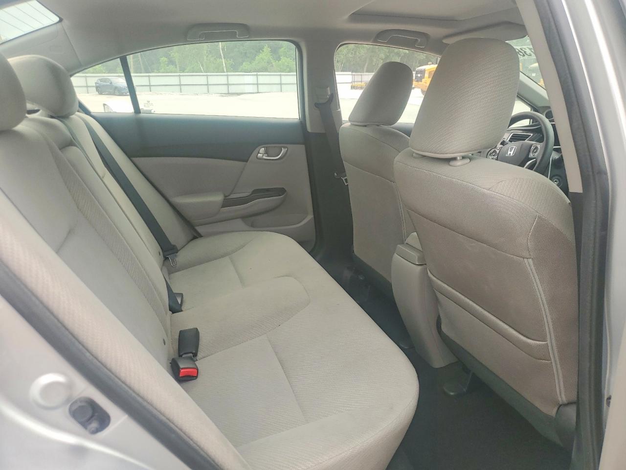 2013 Honda Civic Ex Silver vin: 19XFB2F89DE053516