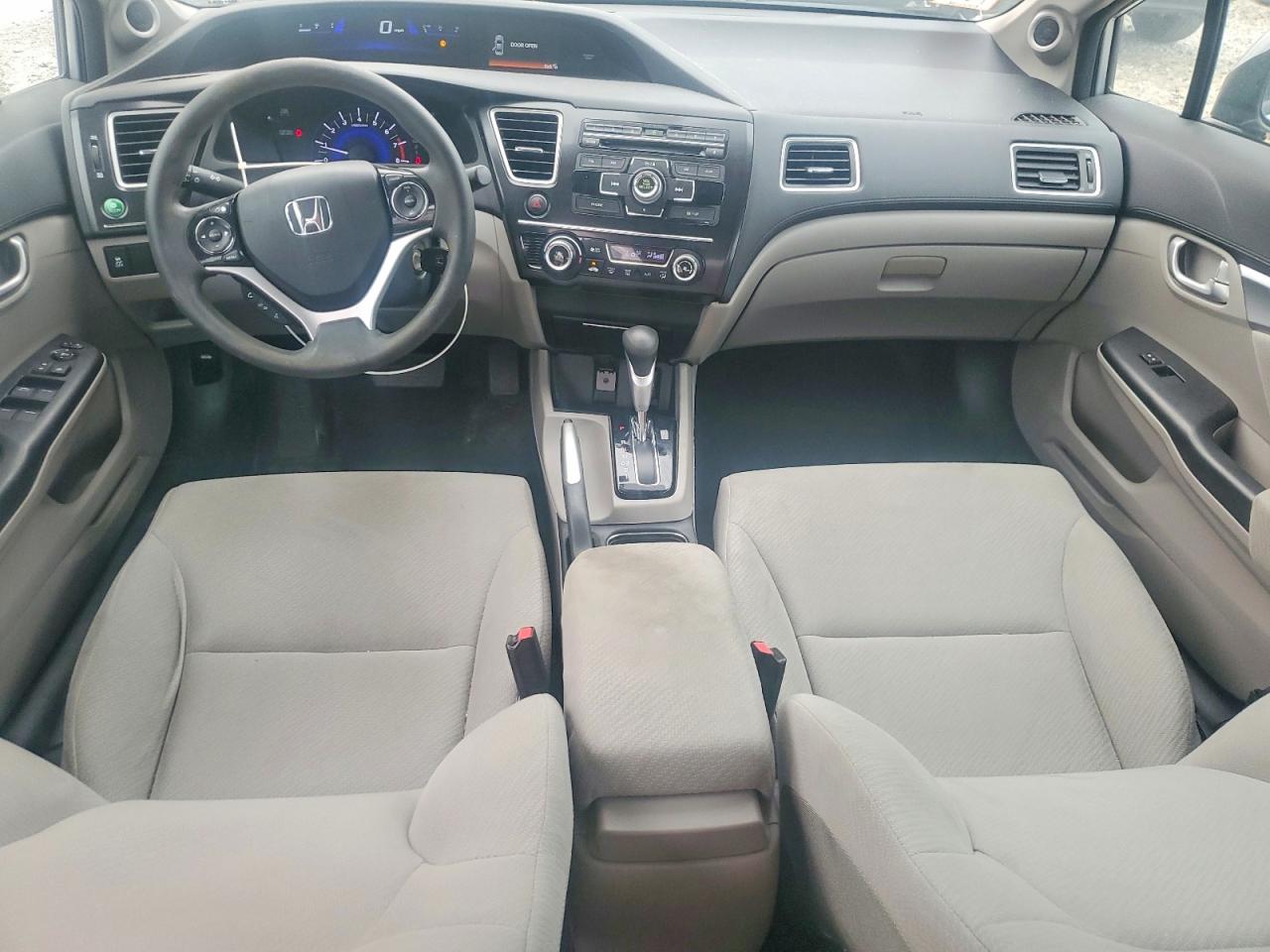 2013 Honda Civic Ex Silver vin: 19XFB2F89DE053516