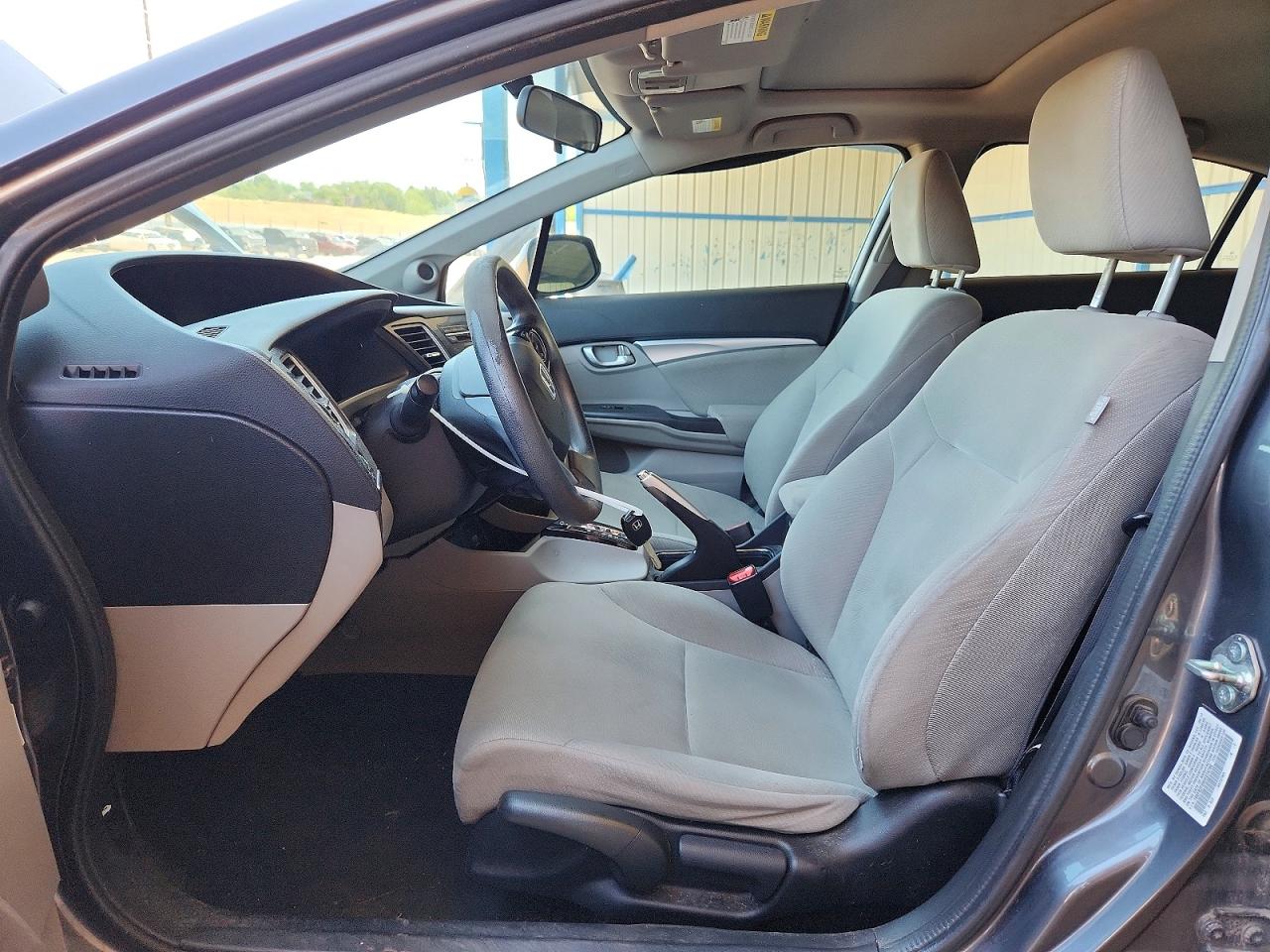 2013 Honda Civic Ex Gray vin: 19XFB2F89DE074799