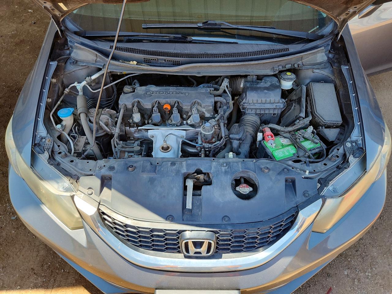 2013 Honda Civic Ex Gray vin: 19XFB2F89DE074799