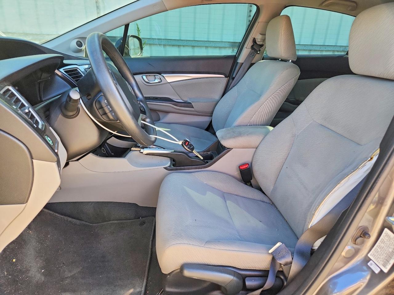 2013 Honda Civic Ex Gray vin: 19XFB2F89DE081851