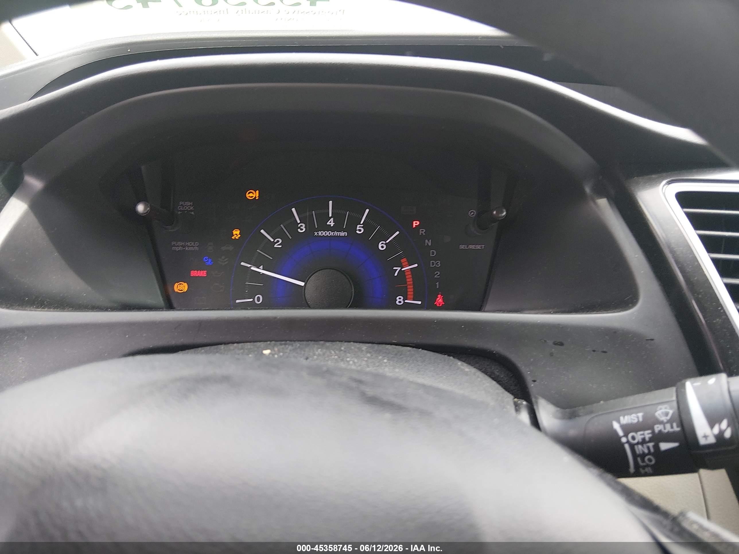 2013 Honda Civic Ex Белый vin: 19XFB2F89DE085267