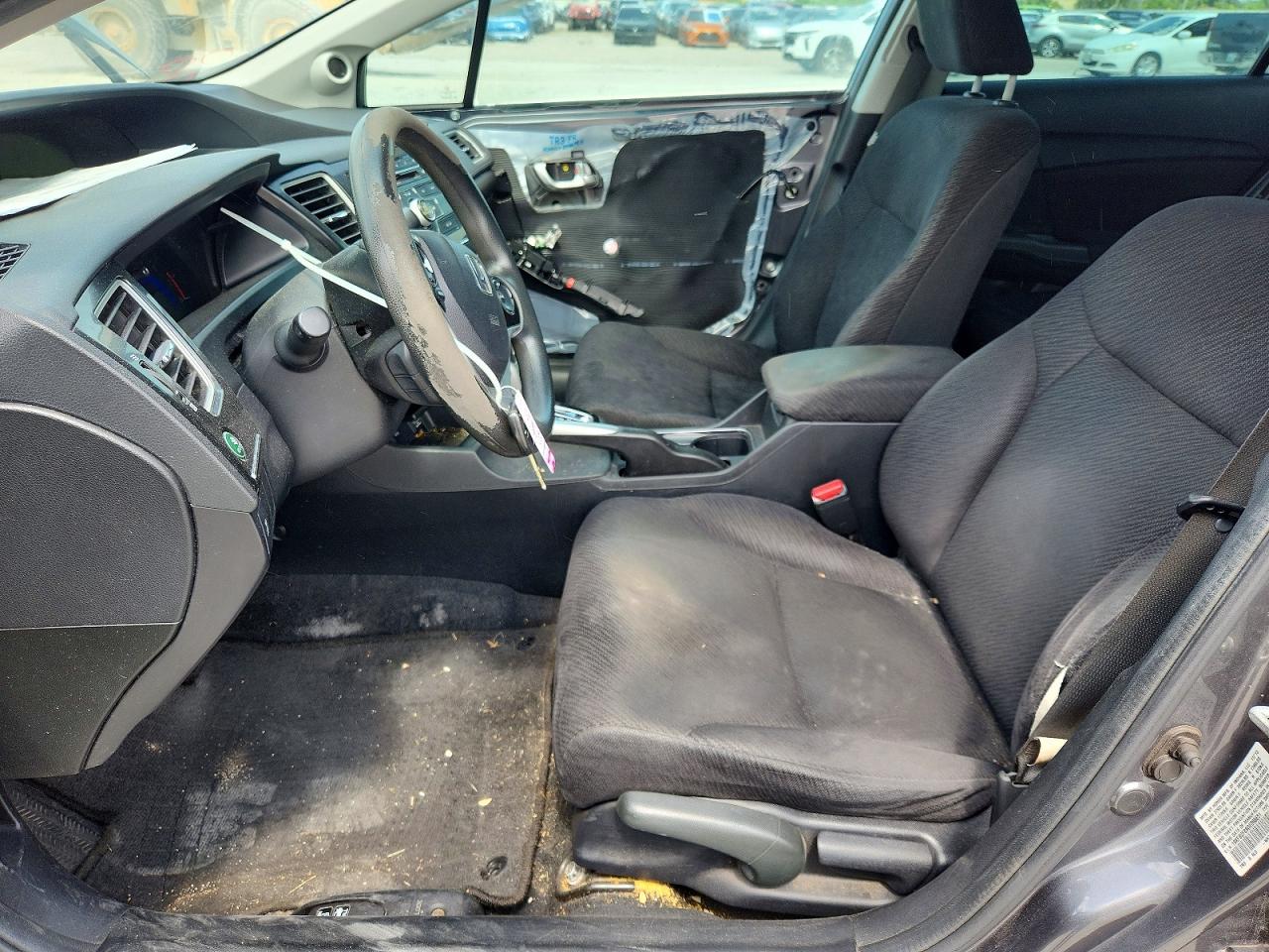 2013 Honda Civic Ex Gray vin: 19XFB2F89DE098651
