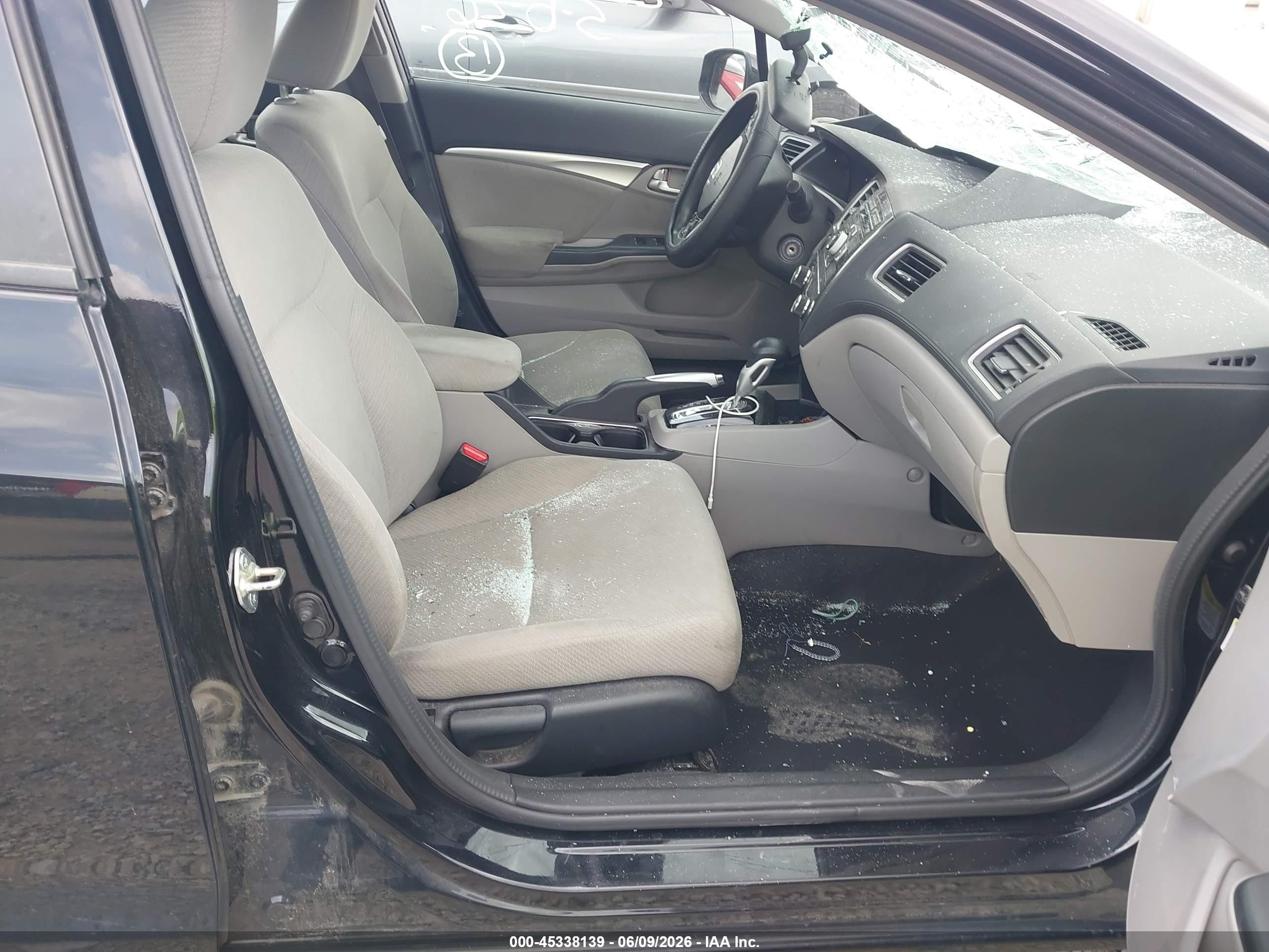 2013 Honda Civic Ex Gray vin: 19XFB2F89DE201289
