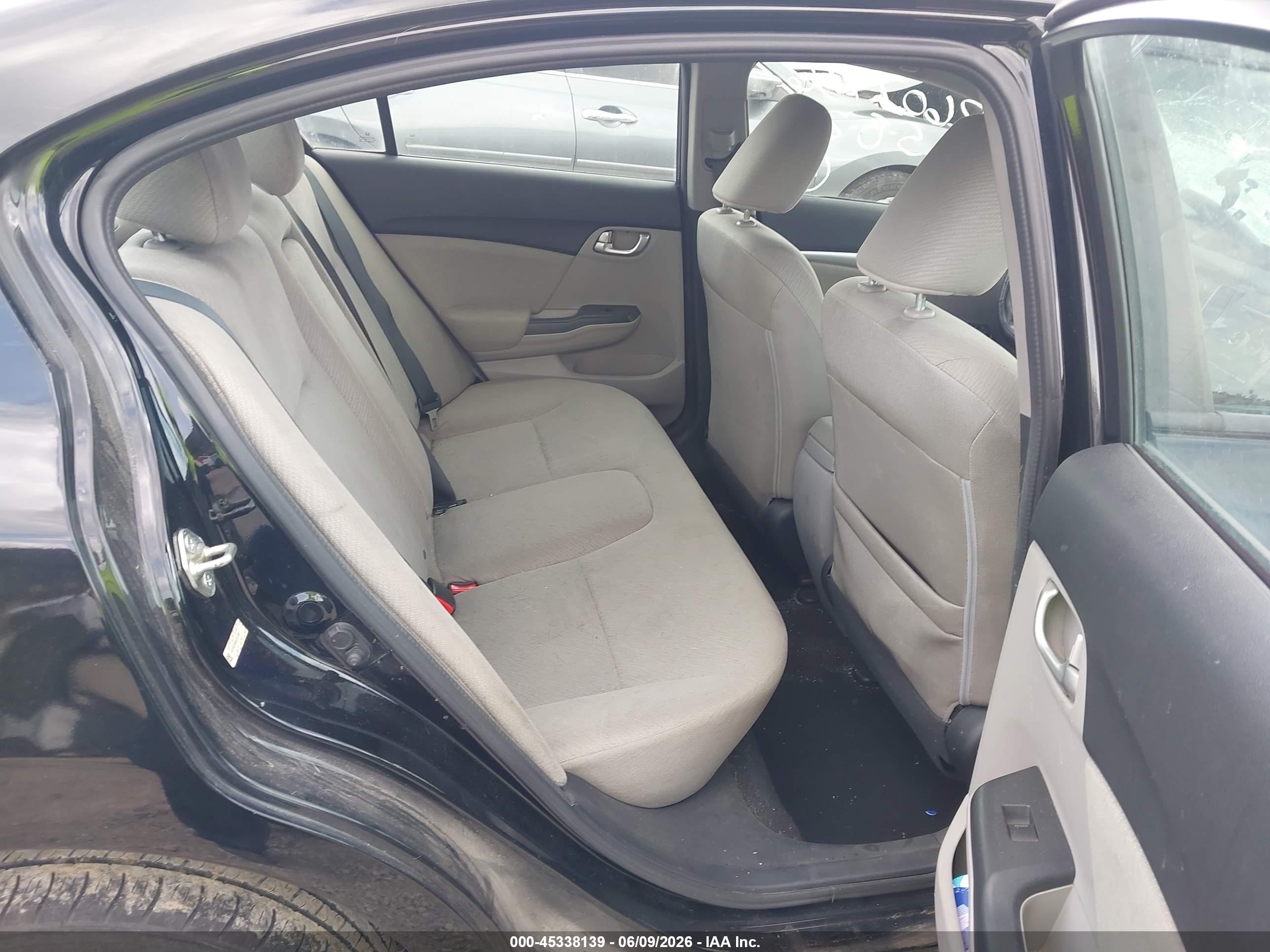 2013 Honda Civic Ex Gray vin: 19XFB2F89DE201289