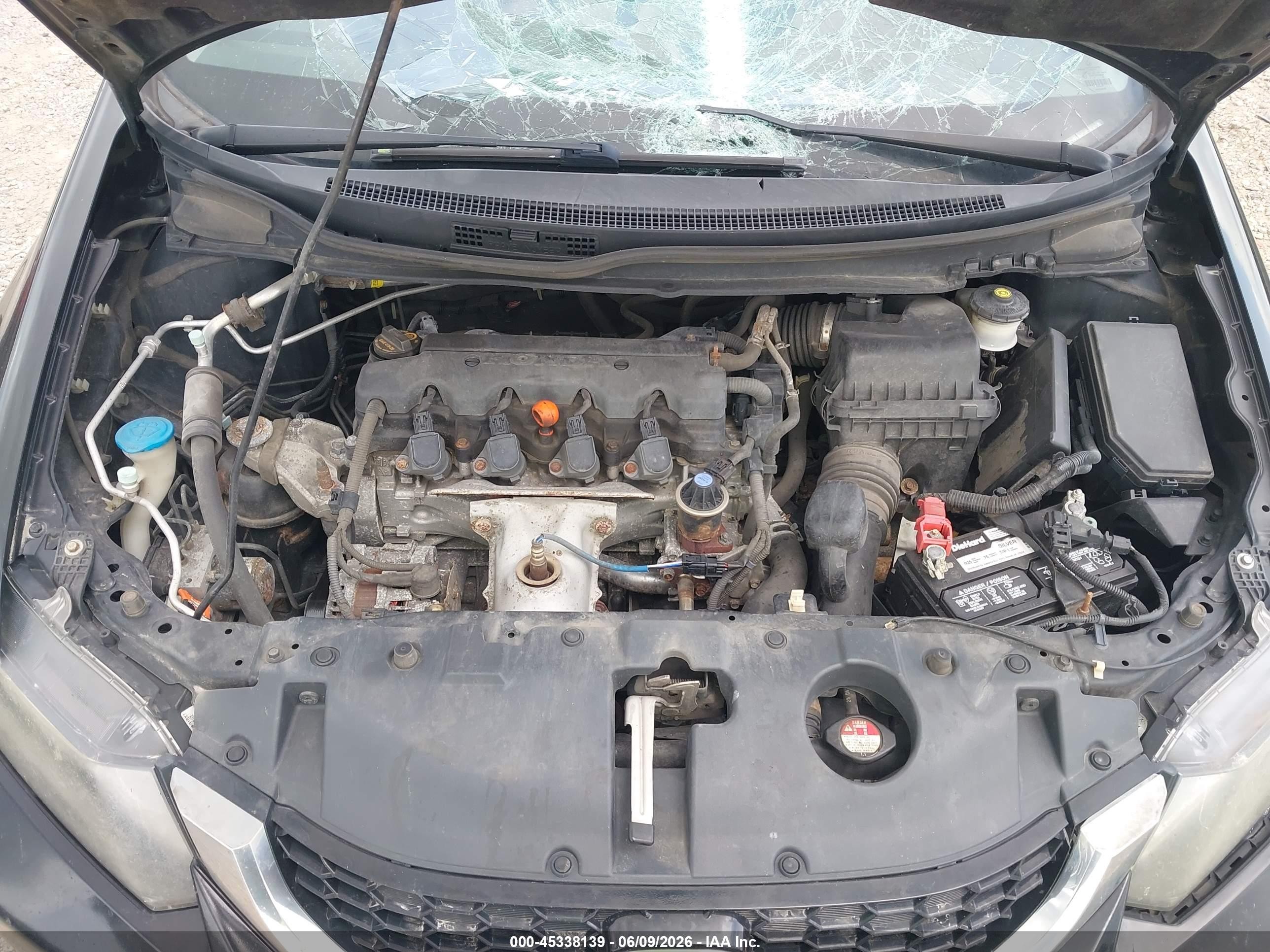 2013 Honda Civic Ex Gray vin: 19XFB2F89DE201289