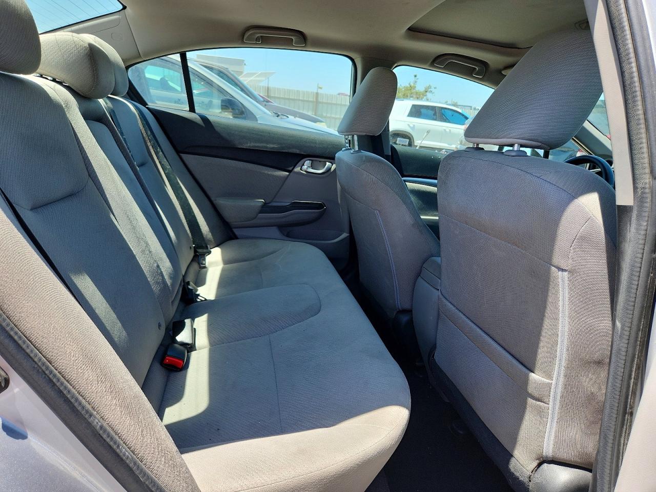2013 Honda Civic Ex Silver vin: 19XFB2F89DE211868
