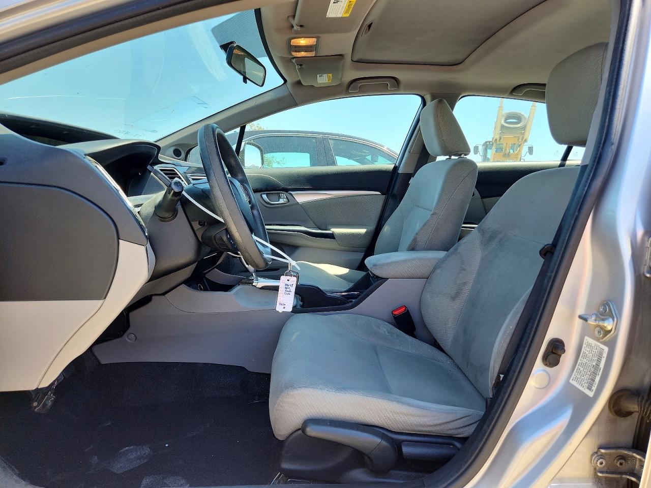 2013 Honda Civic Ex Silver vin: 19XFB2F89DE211868