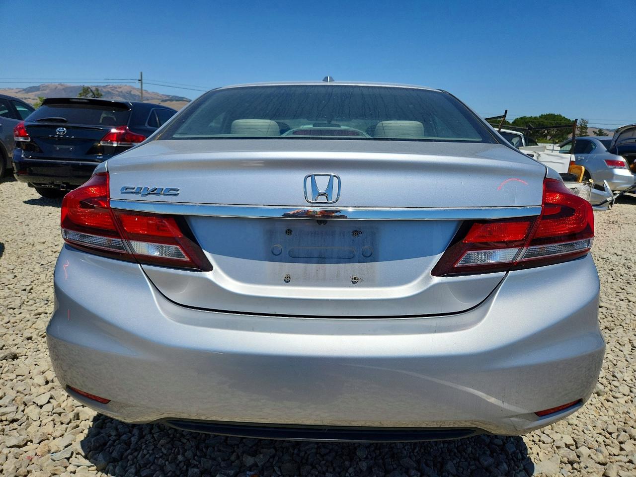 2013 Honda Civic Ex Silver vin: 19XFB2F89DE211868