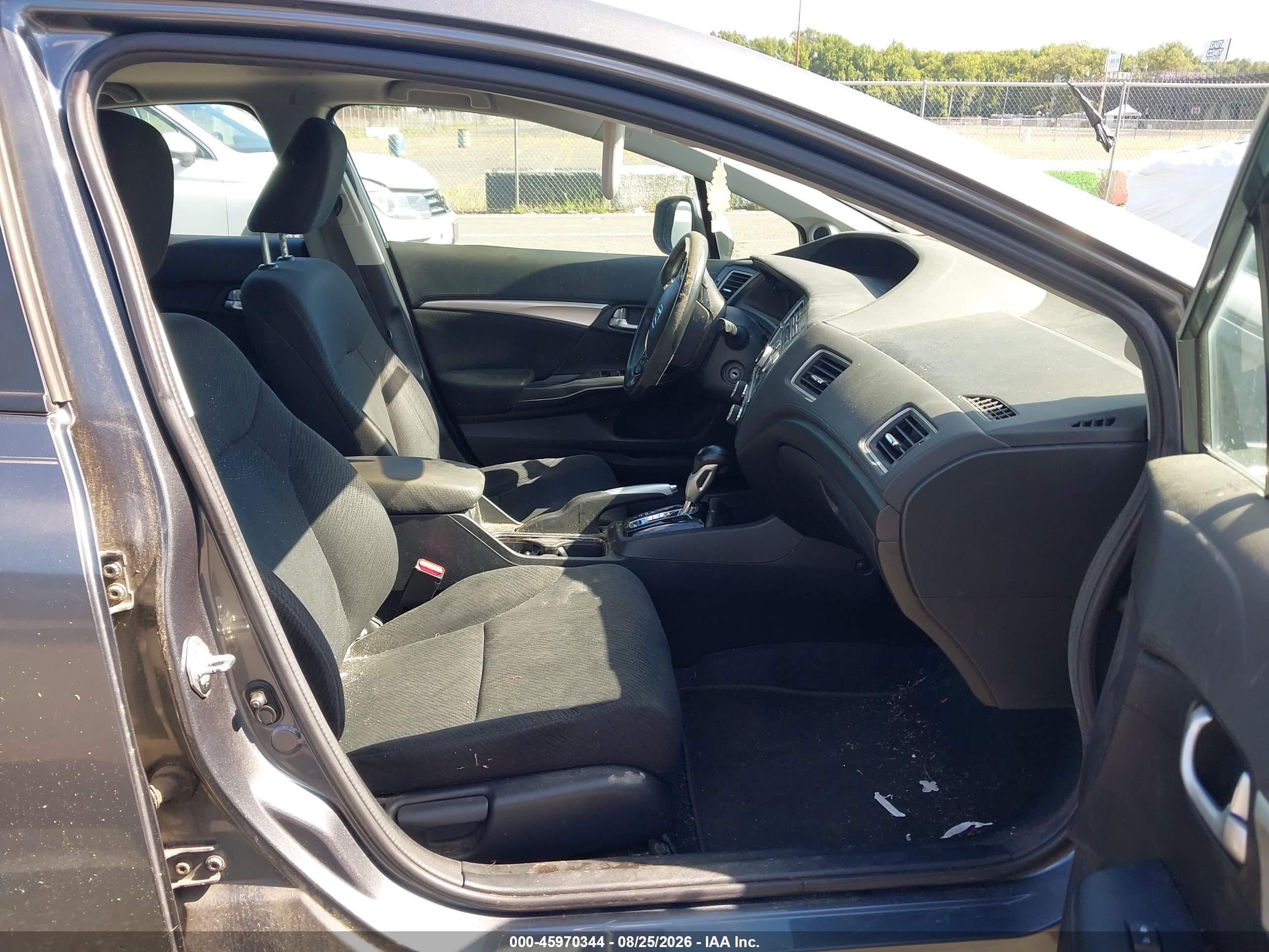 2013 Honda Civic Ex Серый vin: 19XFB2F89DE218030