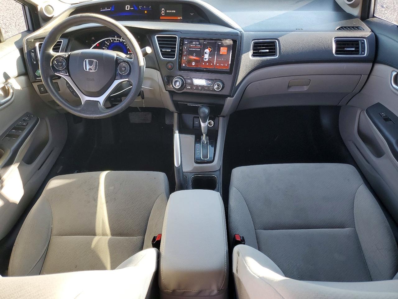 2013 Honda Civic Ex Silver vin: 19XFB2F89DE237600