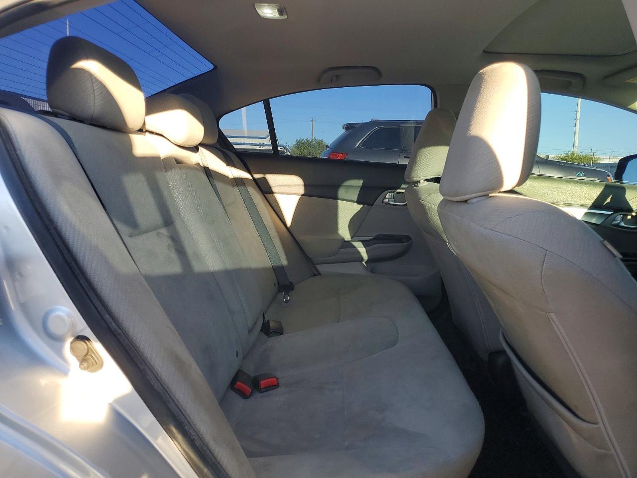 2013 Honda Civic Ex Silver vin: 19XFB2F89DE237600