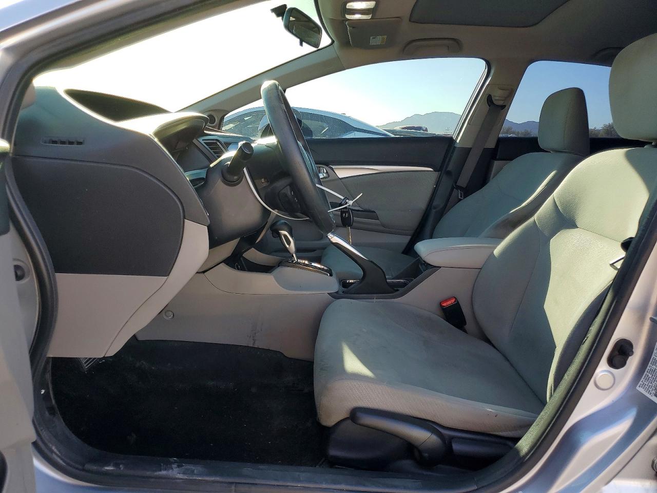 2013 Honda Civic Ex Silver vin: 19XFB2F89DE237600