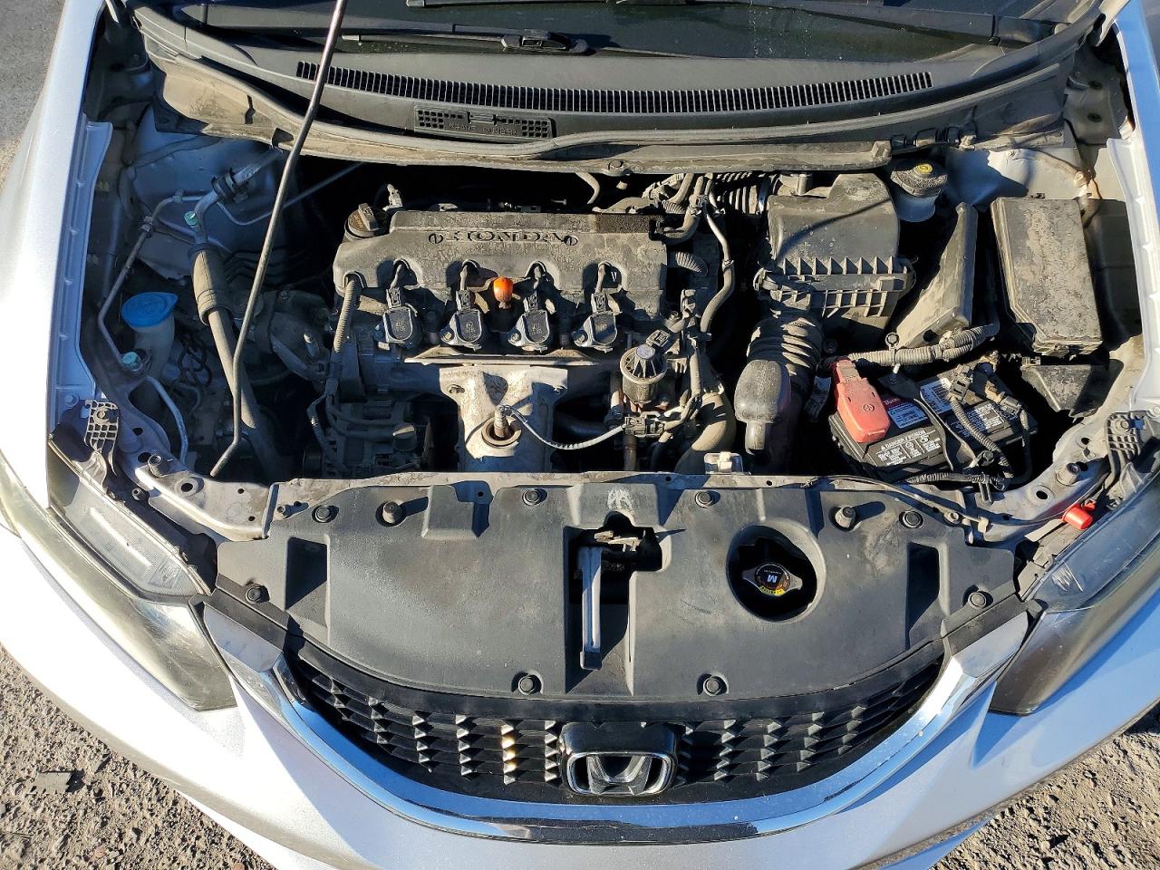 2013 Honda Civic Ex Silver vin: 19XFB2F89DE237600