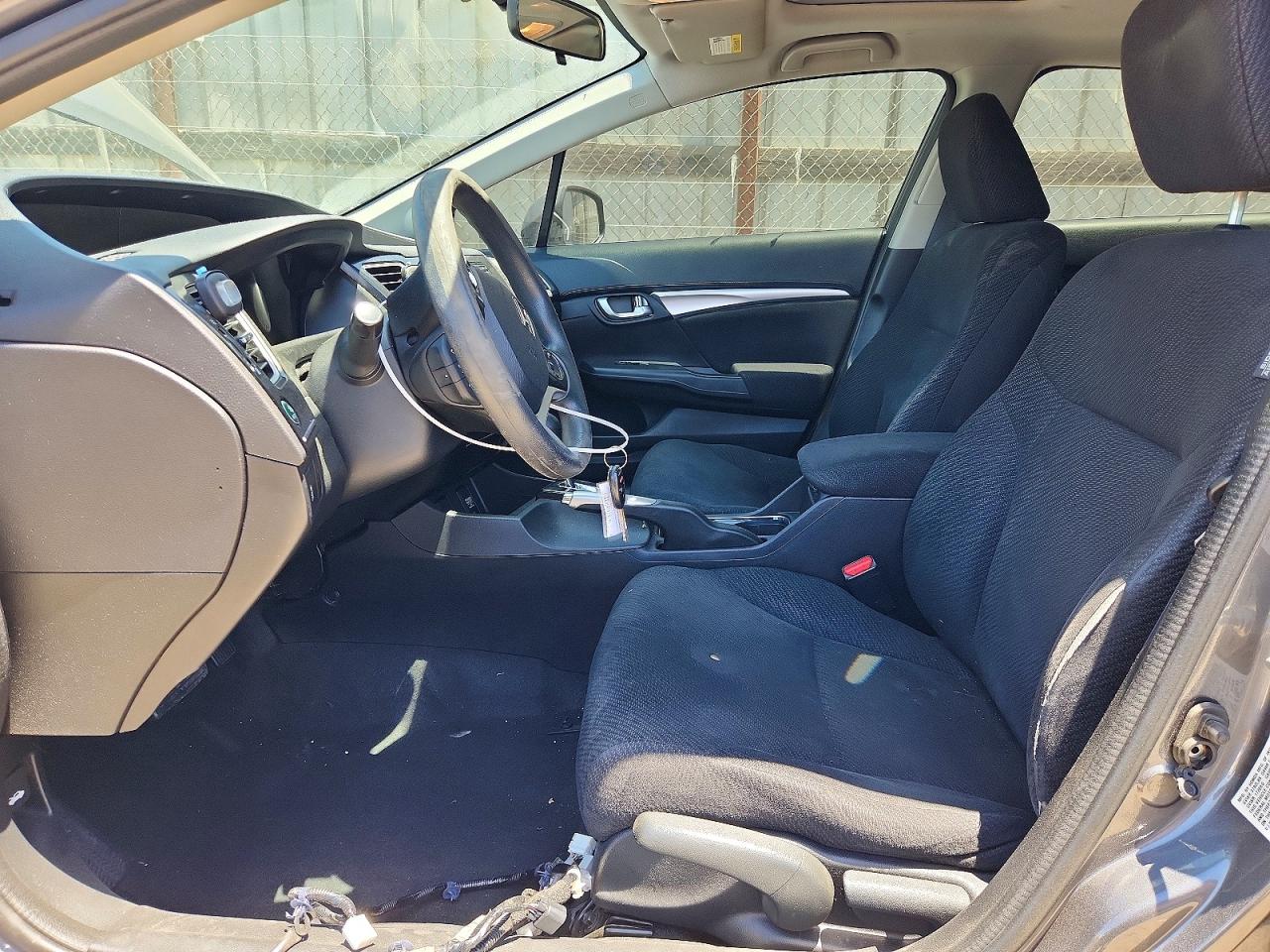 2013 Honda Civic Ex Silver vin: 19XFB2F89DE250363
