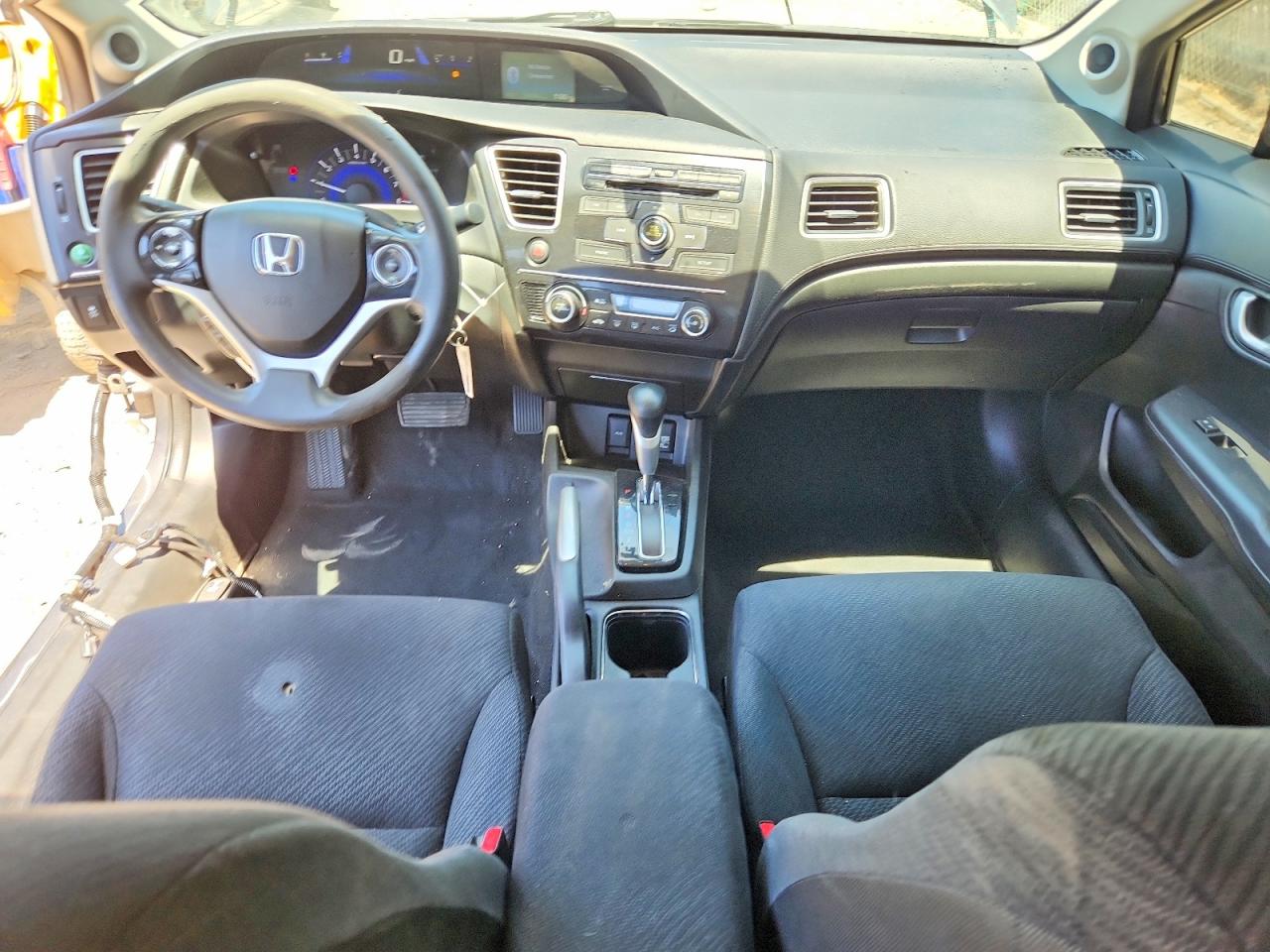 2013 Honda Civic Ex Silver vin: 19XFB2F89DE250363