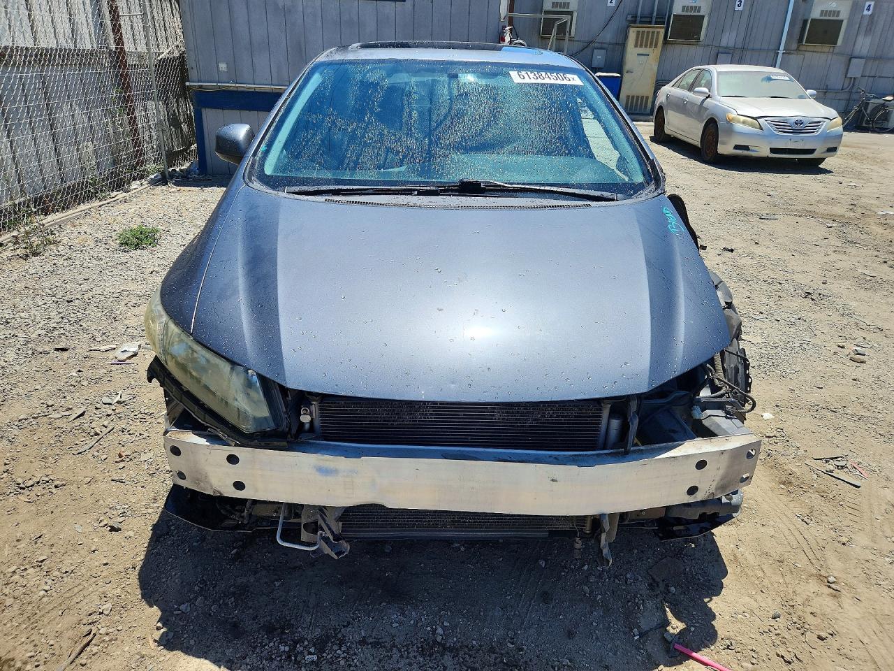 2013 Honda Civic Ex Silver vin: 19XFB2F89DE250363