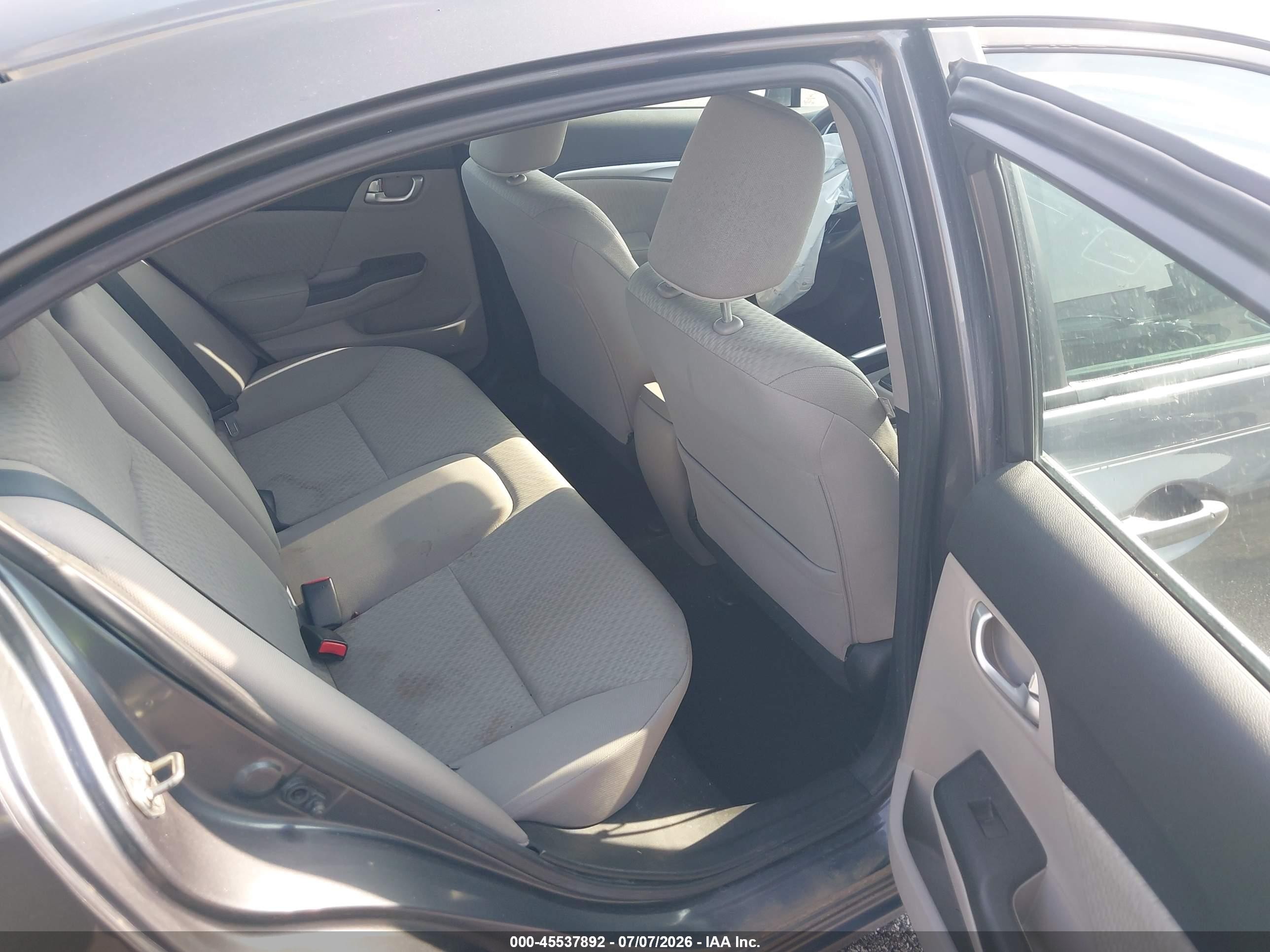 2014 Honda Civic Ex Gray vin: 19XFB2F89EE005936