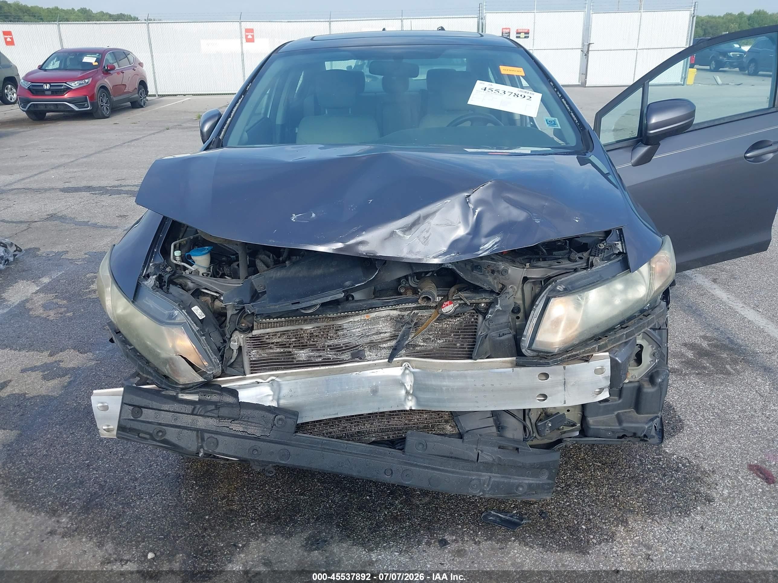 2014 Honda Civic Ex Gray vin: 19XFB2F89EE005936