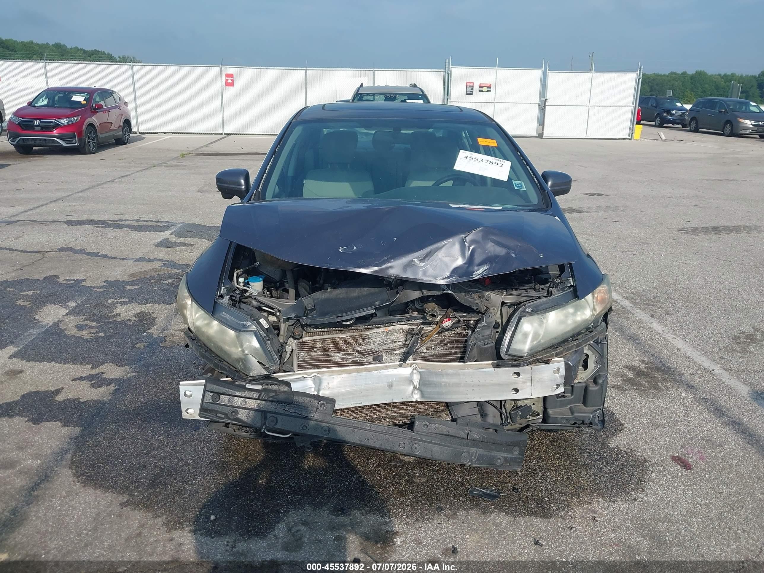 2014 Honda Civic Ex Gray vin: 19XFB2F89EE005936