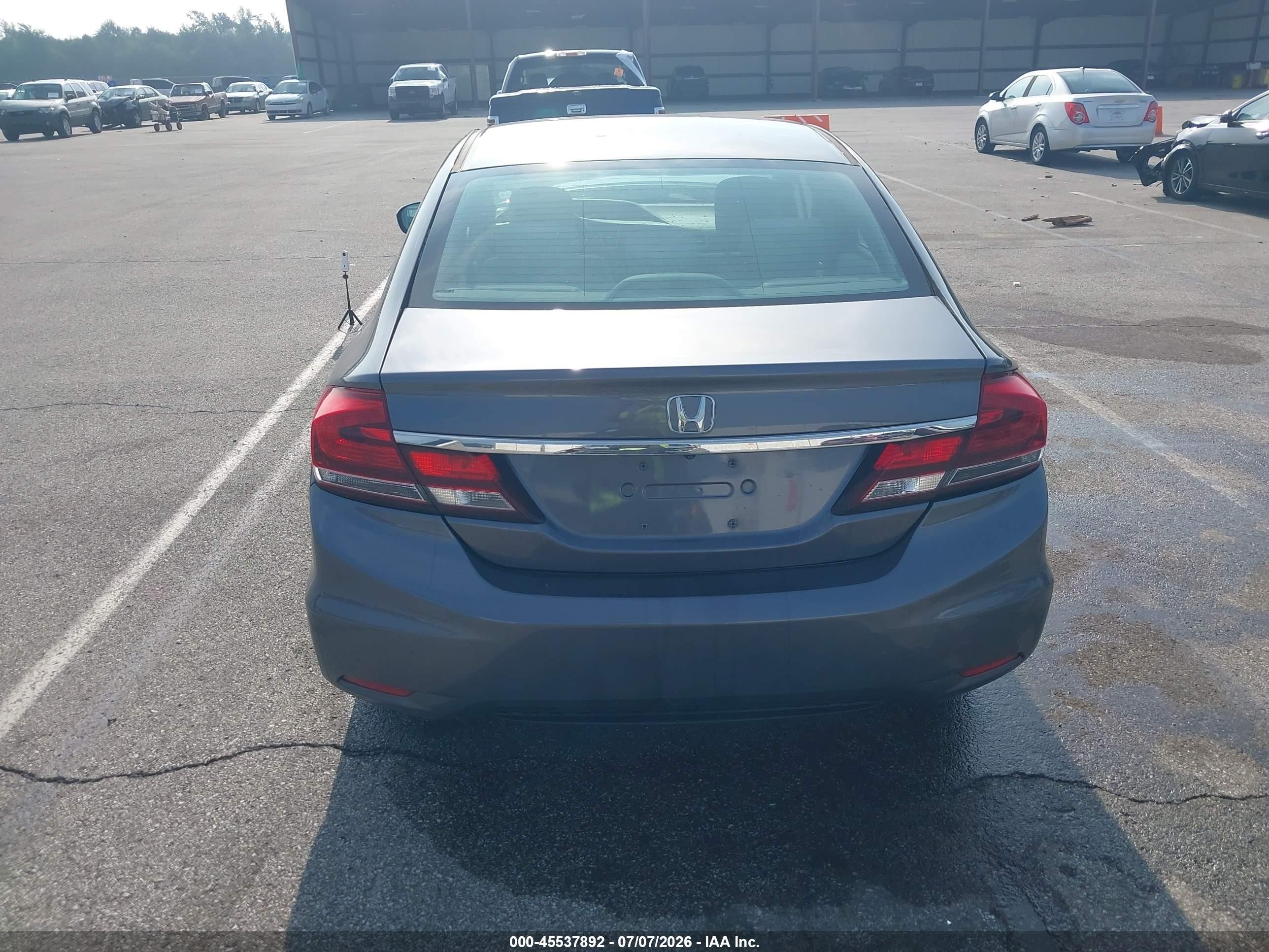 2014 Honda Civic Ex Gray vin: 19XFB2F89EE005936