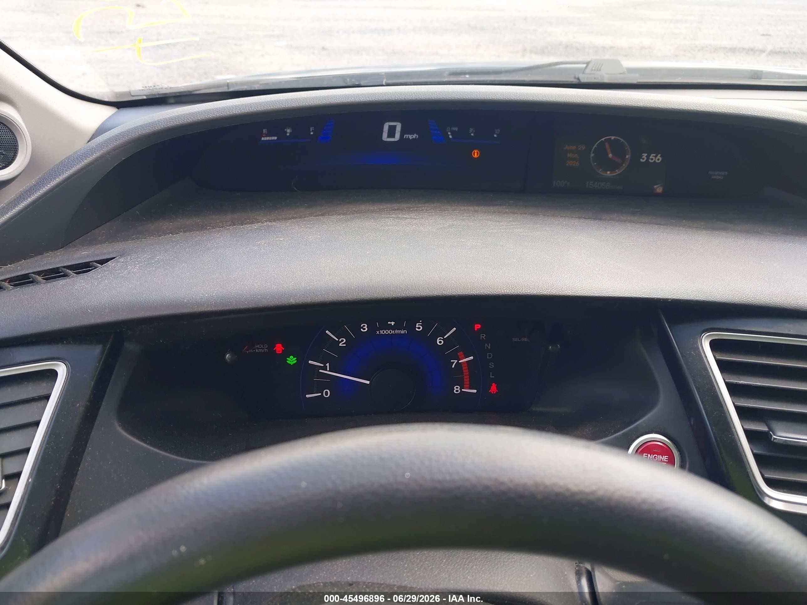 2014 Honda Civic Ex Черный vin: 19XFB2F89EE016158