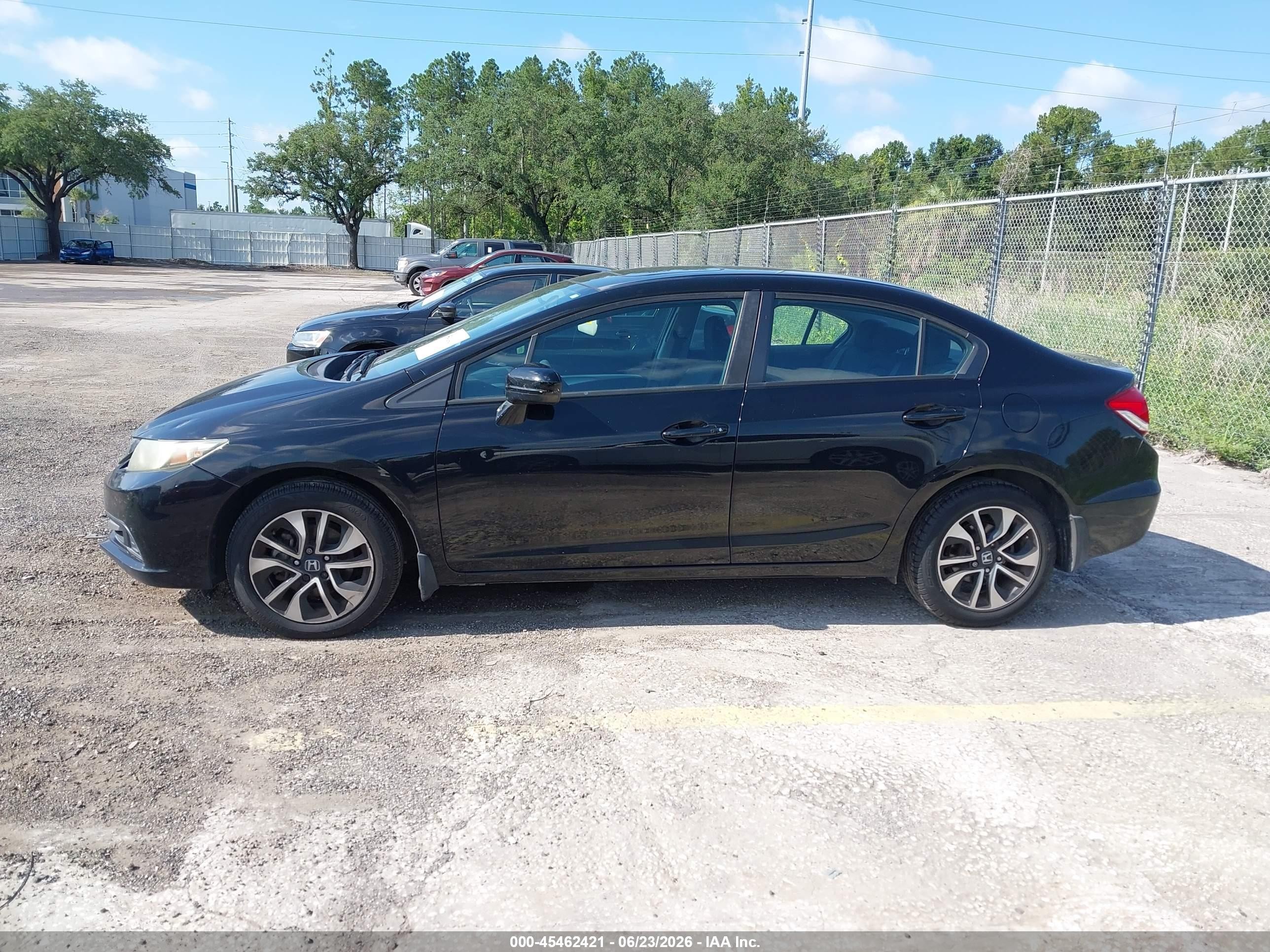 2014 Honda Civic Ex Black vin: 19XFB2F89EE048138