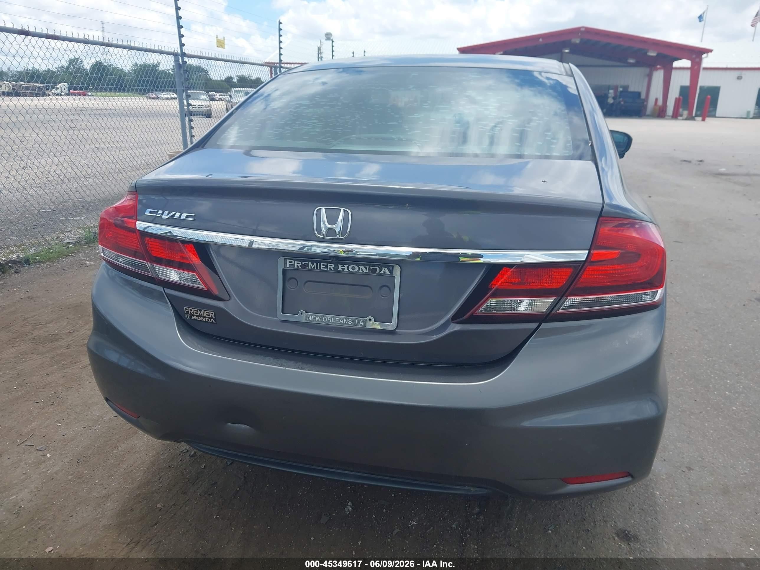 2014 Honda Civic Ex Gray vin: 19XFB2F89EE060144