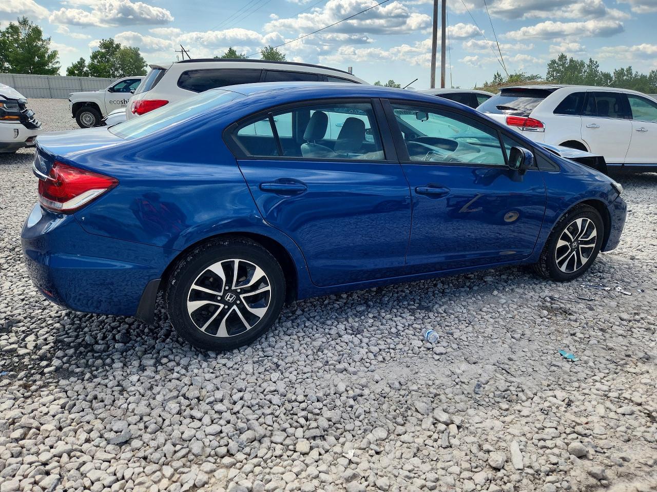 2014 Honda Civic Ex Blue vin: 19XFB2F89EE065277