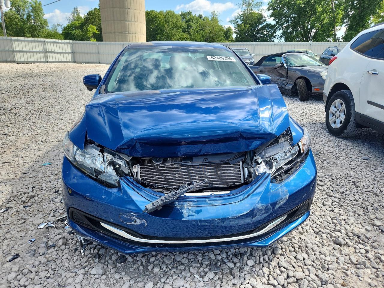 2014 Honda Civic Ex Blue vin: 19XFB2F89EE065277