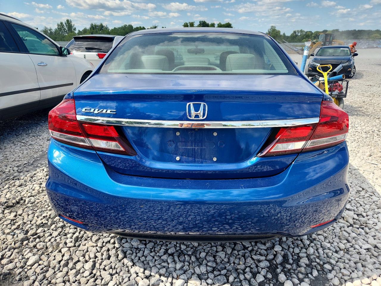 2014 Honda Civic Ex Blue vin: 19XFB2F89EE065277