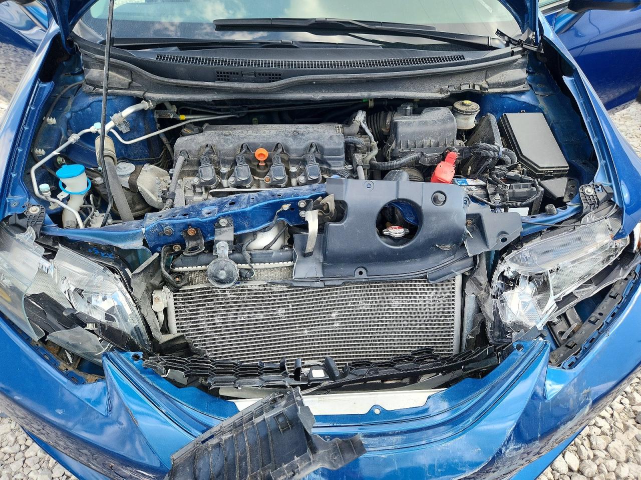 2014 Honda Civic Ex Blue vin: 19XFB2F89EE065277