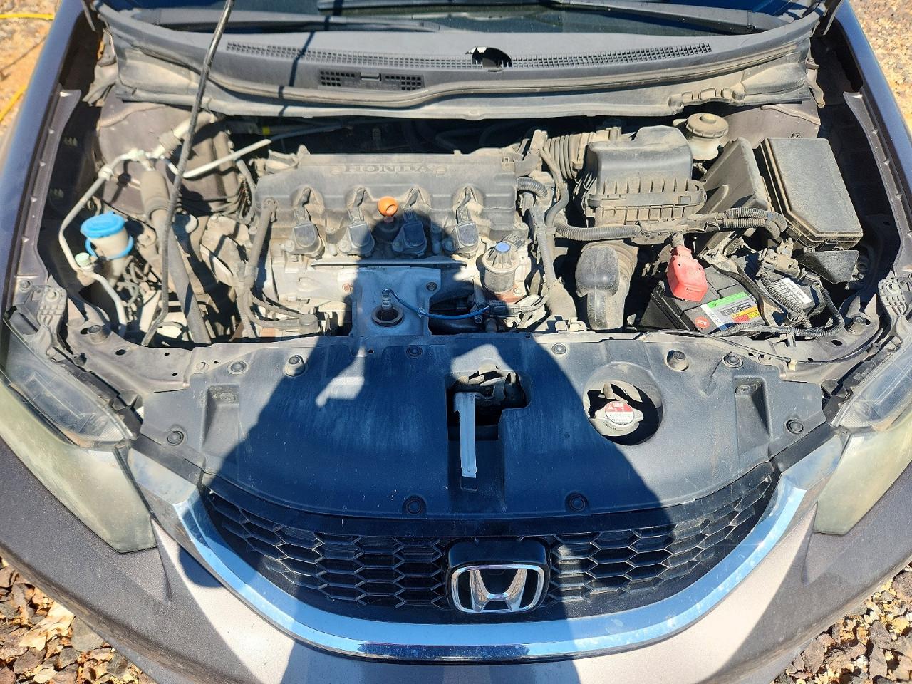 2014 Honda Civic Sedn Silver vin: 19XFB2F89EE065781
