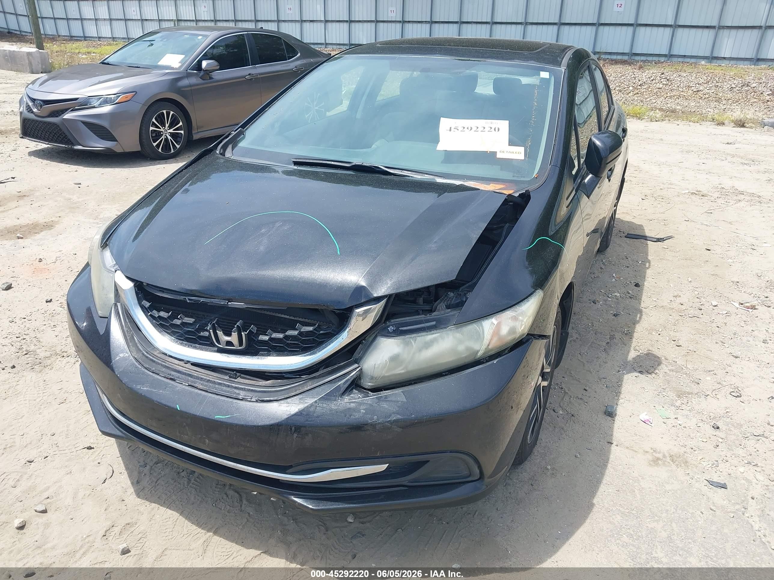 2014 Honda Civic Ex Black vin: 19XFB2F89EE075954