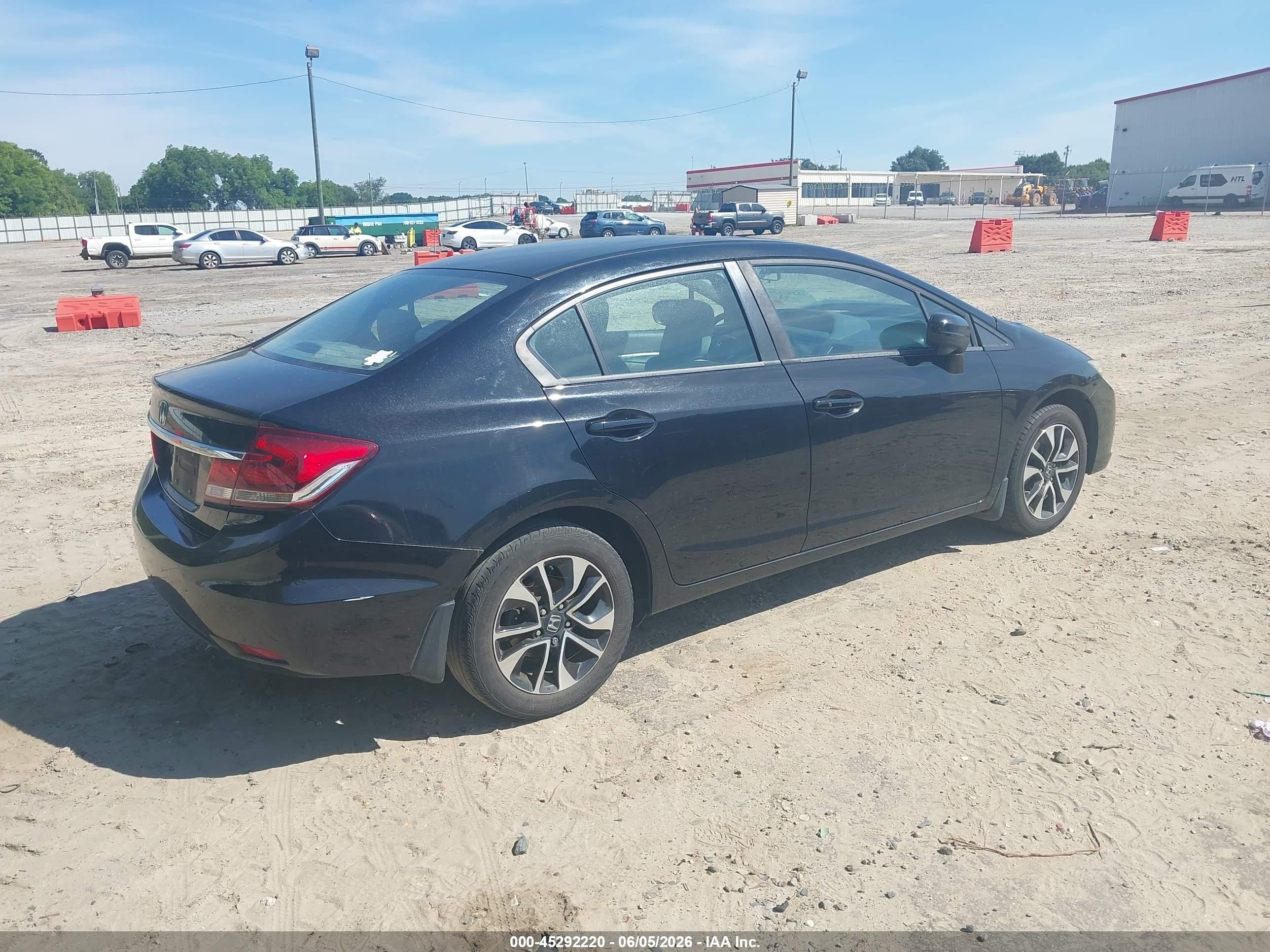 2014 Honda Civic Ex Black vin: 19XFB2F89EE075954